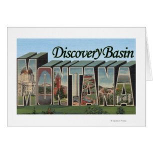 Discovery Basin, Montana - Large Letter Scenes