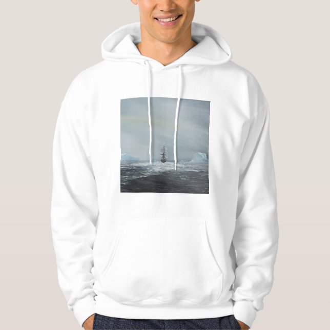 Discovery Captain Scott And Crew Hoodie (Front)