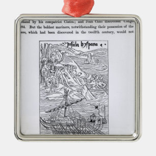 Discovery of San Domingo Metal Tree Decoration