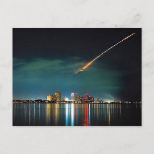 Discovery Over West Palm Beach postcard