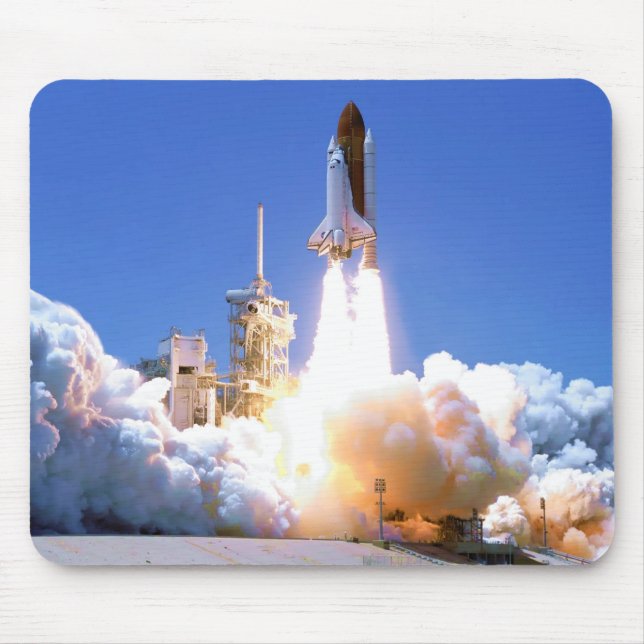 Discovery Shuttle Launch Mouse Pad (Front)