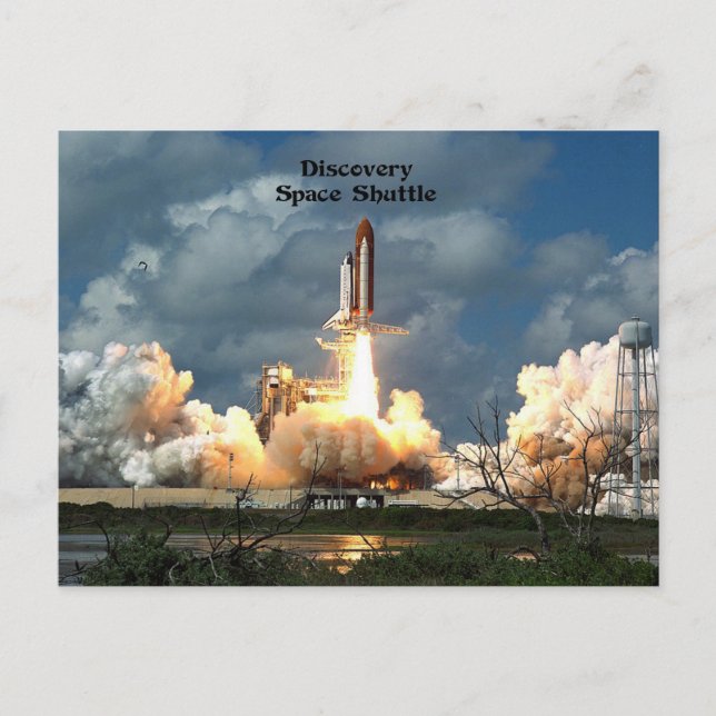 Discovery Space Shuttle Postcard (Front)
