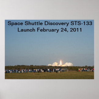 Discovery's Launch STS-133 Poster