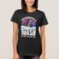 Discrimination Is Trash Opossum Bisexual Pride Bi