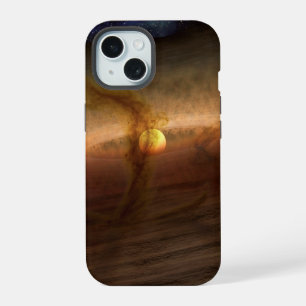 Discs Of Planet-Forming Material Circling Stars. iPhone 15 Case