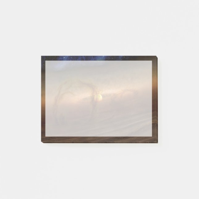 Discs Of Planet-Forming Material Circling Stars. Post-it Notes (Front)