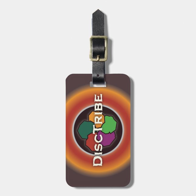 DiscTribe BagTag Luggage Tag (Front Vertical)
