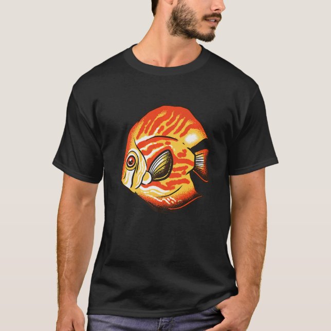 Discus Fish Amazonas River Fish Discus T-Shirt (Front)