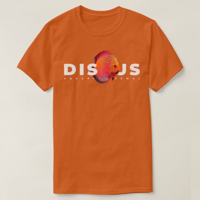 Discus Fish Keeper Keeper T-Shirt (Design Front)