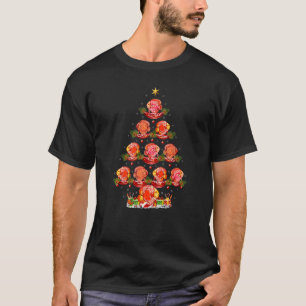 Discus Fish Xmas Holiday Santa Discus Christmas T T-Shirt