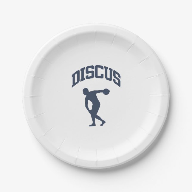 Discus Paper Plate (Front)
