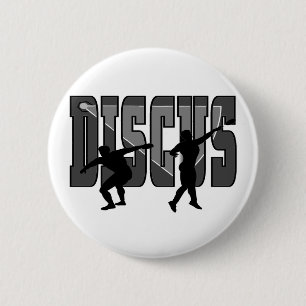 Discus T-shirts and Gifts. 6 Cm Round Badge