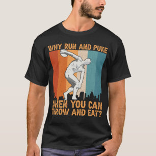 Discus Throw Athlete Discus Coach Track And Field T-Shirt