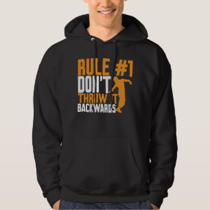 Discus Thrower Dont Throw It Backwards Discus Thro Hoodie