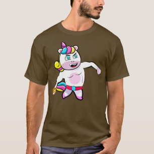 Discus Thrower Unicorn T-Shirt