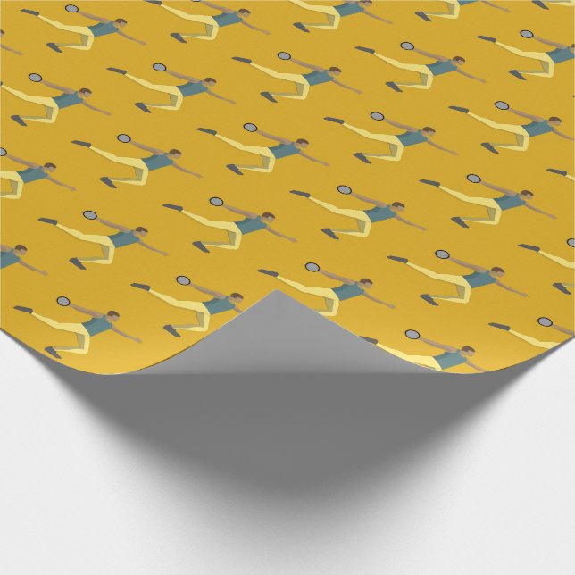 Discus Throwing Wrapping Paper (Corner)