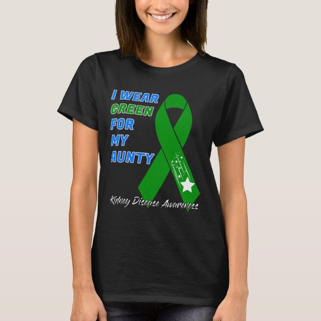Disease Awareness Dialysis Transplant Donor Warrio T-Shirt (Front)