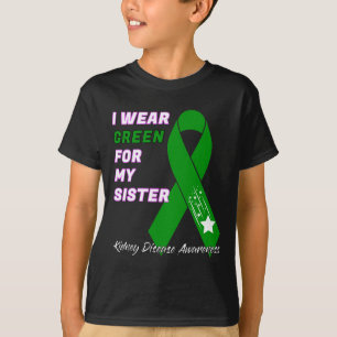 Disease Awareness Dialysis Transplant Patient Warr T-Shirt
