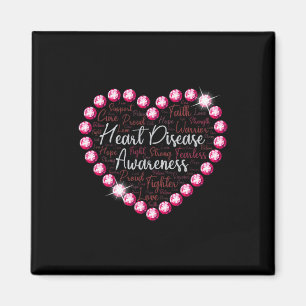 Disease Awareness Health Month Support Love Cure H Magnet