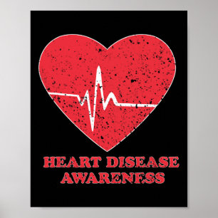 Disease Awareness -national Wear Red Shirt Day Poster