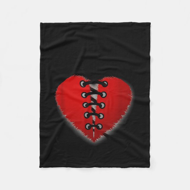 Disease Awareness Open Heart Surgery Survivor Ed H Fleece Blanket (Front)