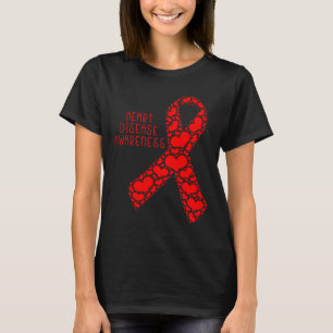 Disease Awareness Red Ribbon T-Shirt
