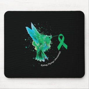 Disease Awareness Sunflower Hummingbird Gift 1 Mouse Pad