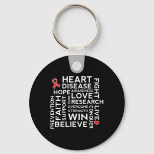 Disease Awareness Support Walk Tee Key Ring