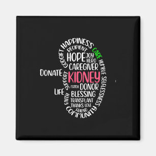 Disease Awareness Transplant Organ Donor Donate Magnet