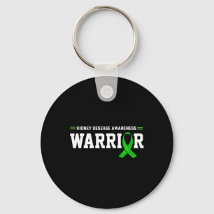 Disease Awareness Warrior Support Month Green Ribb Key Ring