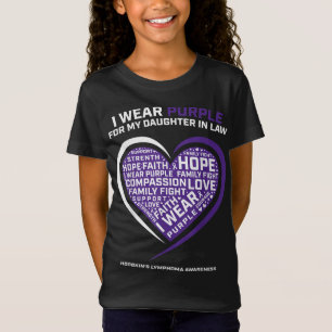Disease Daughter In Law Hodgkins Lymphoma T-Shirt