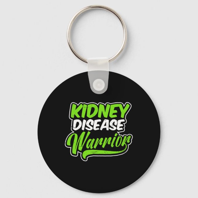 Disease Design Warrior Gift 1  Key Ring (Front)