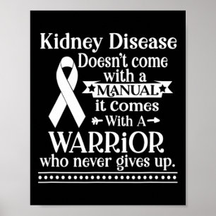 Disease Doesn't Come With A Manual Awareness  Poster