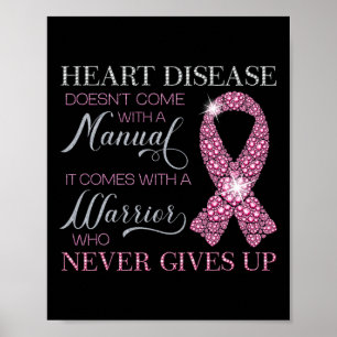 Disease Doesn't Come With A Manual Support Warrior Poster
