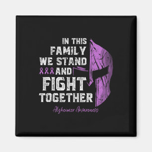 Disease Family Support Awareness Spartan Warrior Magnet
