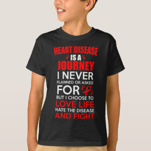 Disease Is A Journey Awareness  T-Shirt