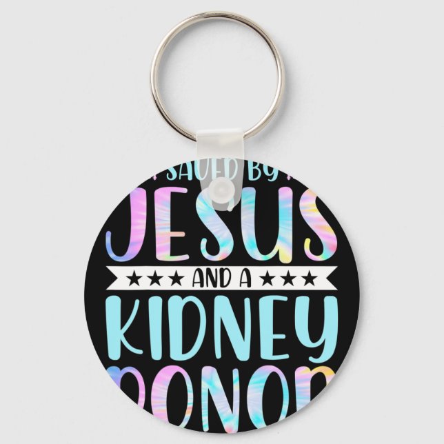 Disease Patient - Saved  Key Ring (Front)