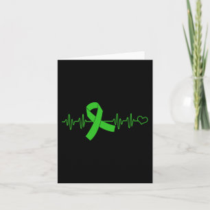 Disease Support Heartbeat Kidney Disease Awareness Card