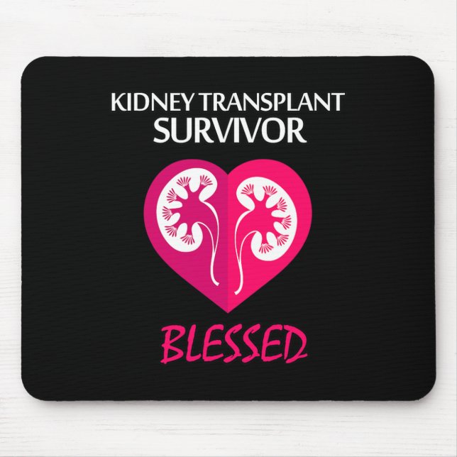 Disease Transplant Survivor  Mouse Pad (Front)
