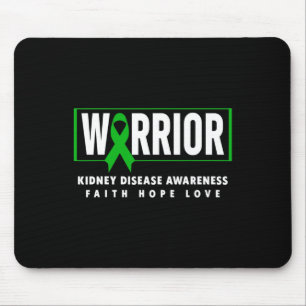 Disease Warrior - Kidney Disease Awareness  Mouse Pad