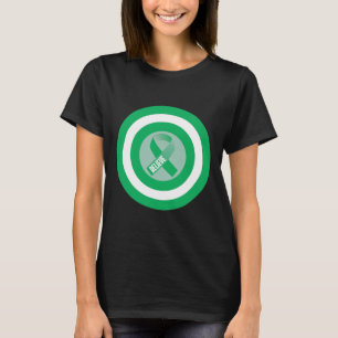 Disease Warrior Ribbon Awareness Gift Support  T-Shirt