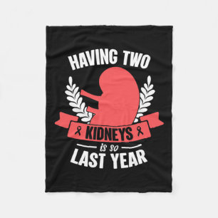 Disease Warrior Transplant Organ Donor Donate Surg Fleece Blanket