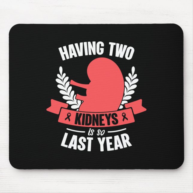 Disease Warrior Transplant Organ Donor Donate Surg Mouse Pad (Front)
