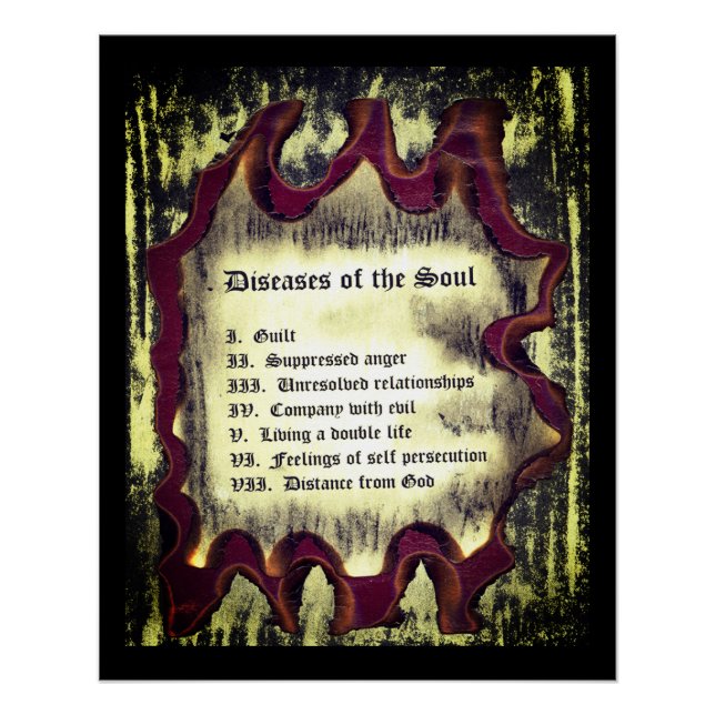 Diseases of The Soul Poster (Front)