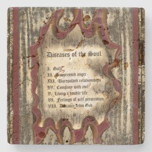 Diseases of The Soul Stone Coaster