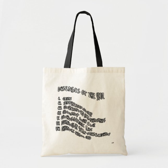 Diseases of The Soul Tote Bag (Front)