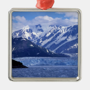 Disenchantment Bay and Hubbard Glacier, Metal Tree Decoration