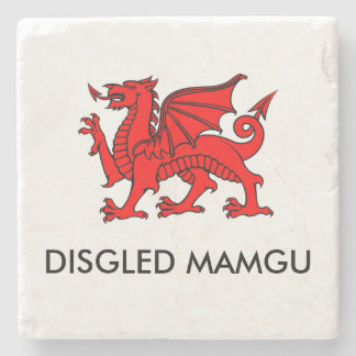 Disgled Mamgu: Grandma's Cuppa South Welsh Coaster
