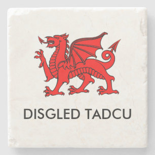 Disgled Tadcu: Grandad's Cuppa South Welsh Coaster
