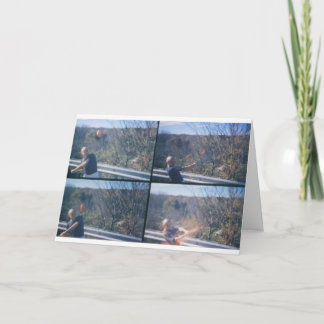 Disgruntled Elf Holiday Card